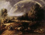 Peter Paul Rubens Landscape with Rainbow painting